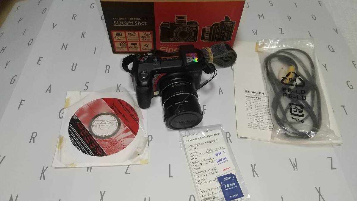  京セラ Finecam M410R Kyocera コンパクトデジタルカメラ(コンパクトデジタルカメラ)｜売買されたオークション情報、yahooの商品情報をアーカイブ公開 - オークファン その他