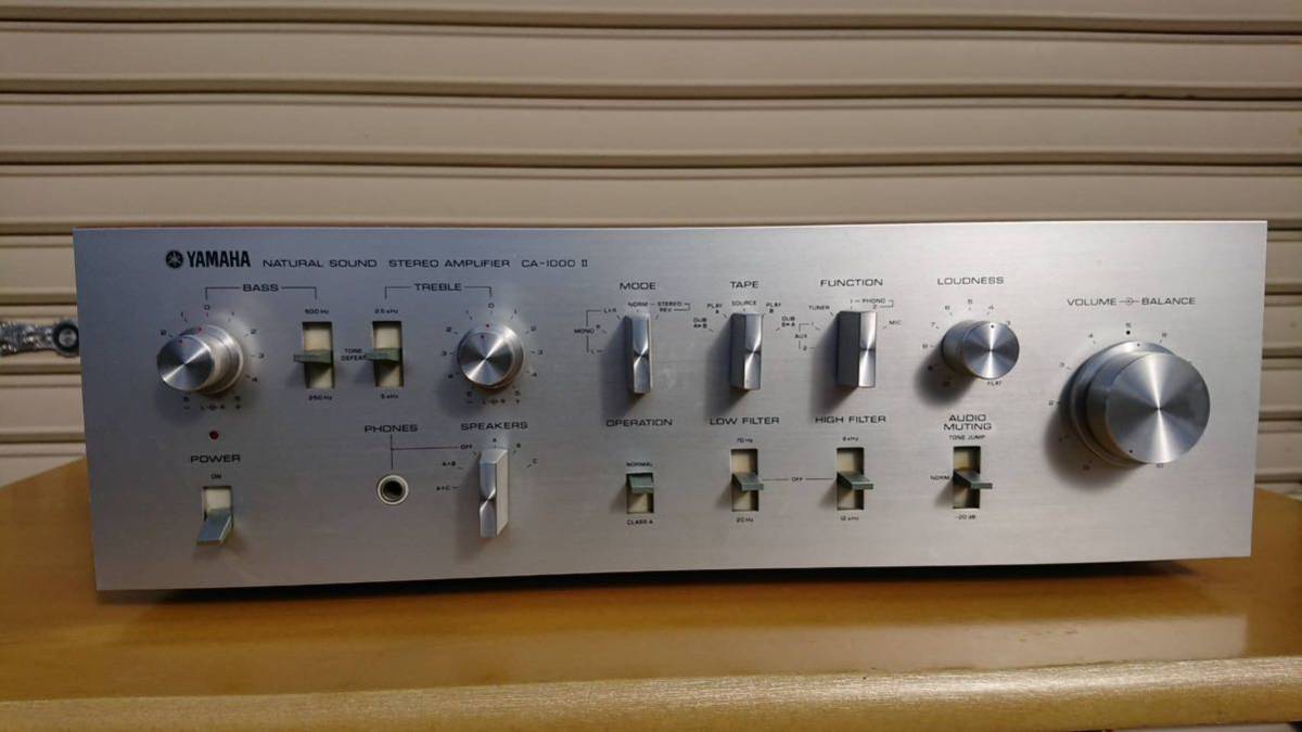 YAMAHA プリメインアンプ CA-1000 Ⅱ 動作品 ヤマハ アンプ オーディオ