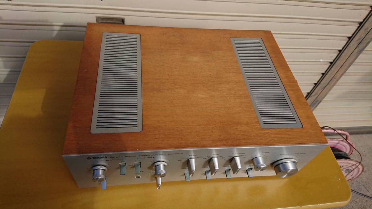 YAMAHA プリメインアンプ CA-1000 Ⅱ 動作品 ヤマハ アンプ オーディオ