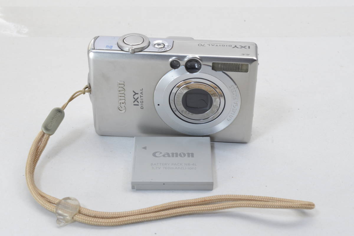 2025，新品 ecoま CANON IXY DIGITAL 70 コンパクトデジタルカメラ(キヤノン)｜売買されたオークション情報、yahooの商品情報をアーカイブ公開 - オークファン キヤノン