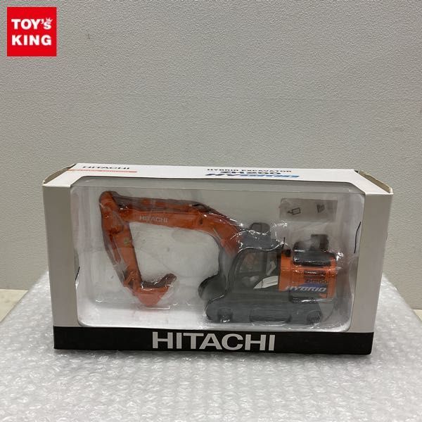 1円〜 日立建機 1/50 HYBRID EXCAVATOR ZH200 ハイブリッド ミニカー