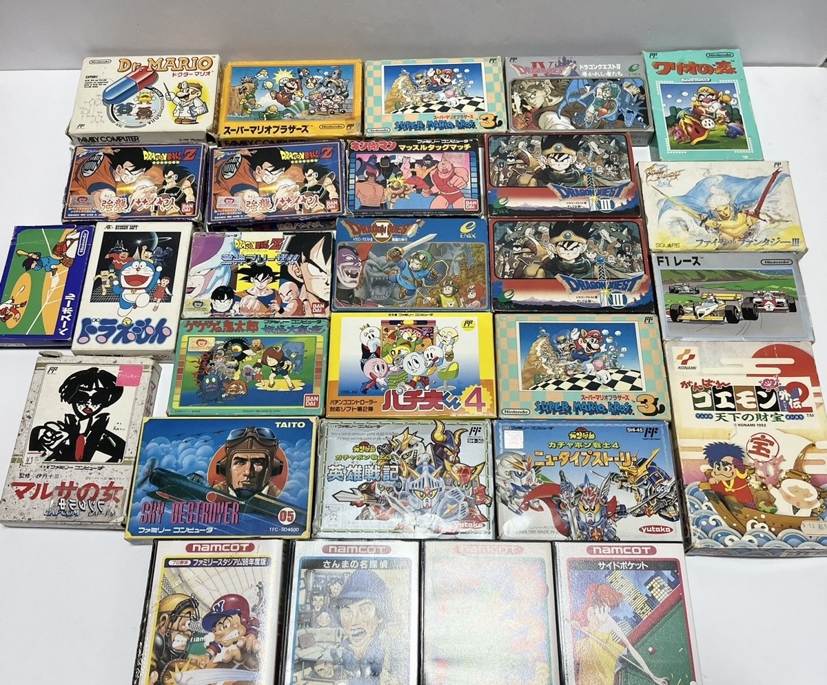 FC】ファミコン□ソフト多数セット□ ファミコンソフト まとめ売り