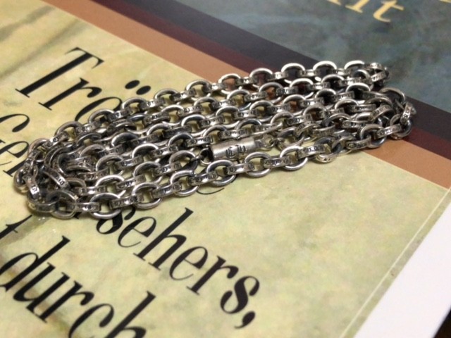 クロムハーツ ペーパーチェーンネックレス 50cm CHROME HEARTS