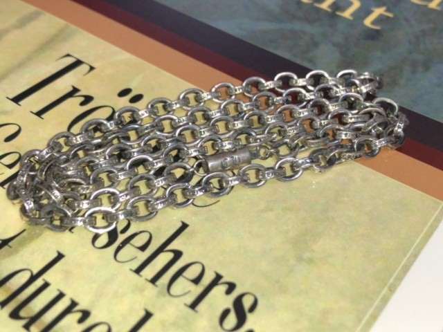 クロムハーツ ペーパーチェーンネックレス 50cm CHROME HEARTS