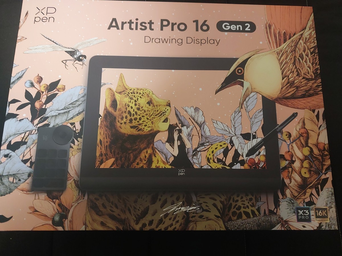 XPPEN 液タブ Artist Pro 16 (Gen 2) XP-PEN 液晶ペンタブレット 