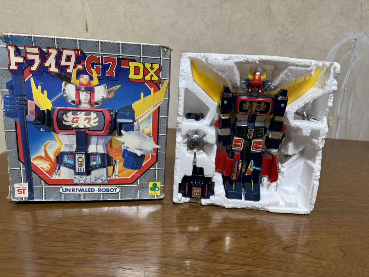 トライダーG7 クローバー 無敵ロボ | RoboToyDays 変型合体セット DX 