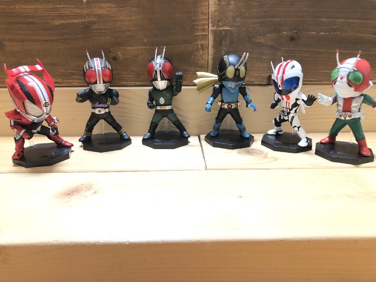 全8種セット]バンプレスト 仮面ライダーシリーズ ワールドコレクタブル