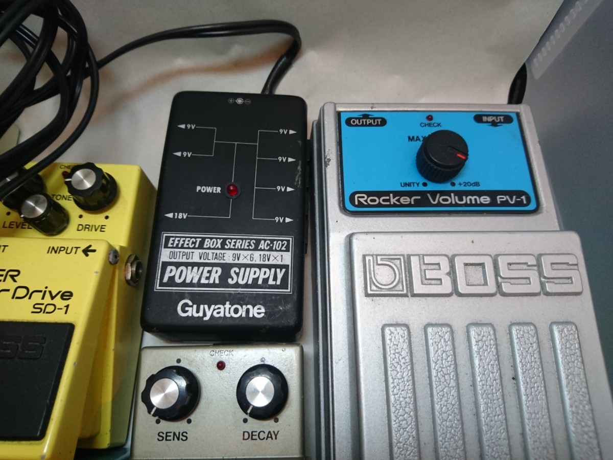 ギターエフェクター9点セット ジャンク品 | Leqtique エレキギター用