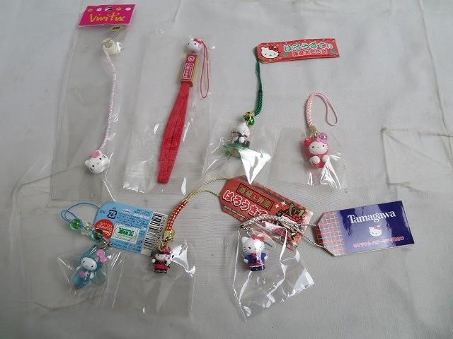 【同梱可】中古品 ホビー ハローキティ ご当地キティ 浦島太郎 クリオネ 都こんぶ ストラップ 等 グッズセット
