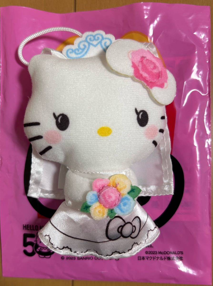 ハローキティ vivitixウェディングドレスぬいぐるみ 美品