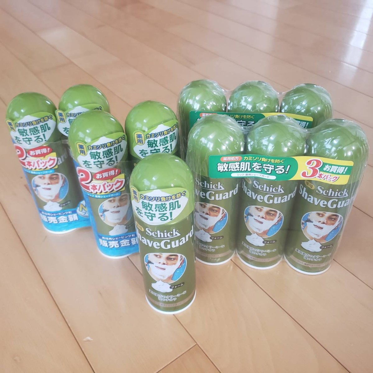 シック　シェーブガード　11本　送料無料　送料込み 　新品　フレッシュライム　ロングセラー　シェービング　フォーム
