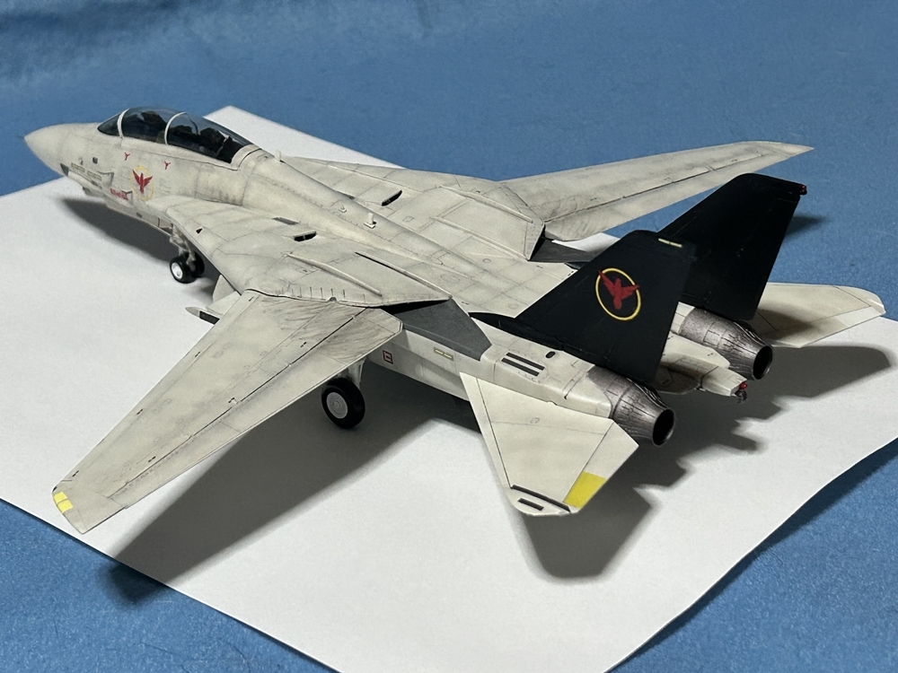 ハセガワ 1:72 F-14A トムキャット TOP GUN MAVERICK トップガンマーベリック　ならず者国家の完成品