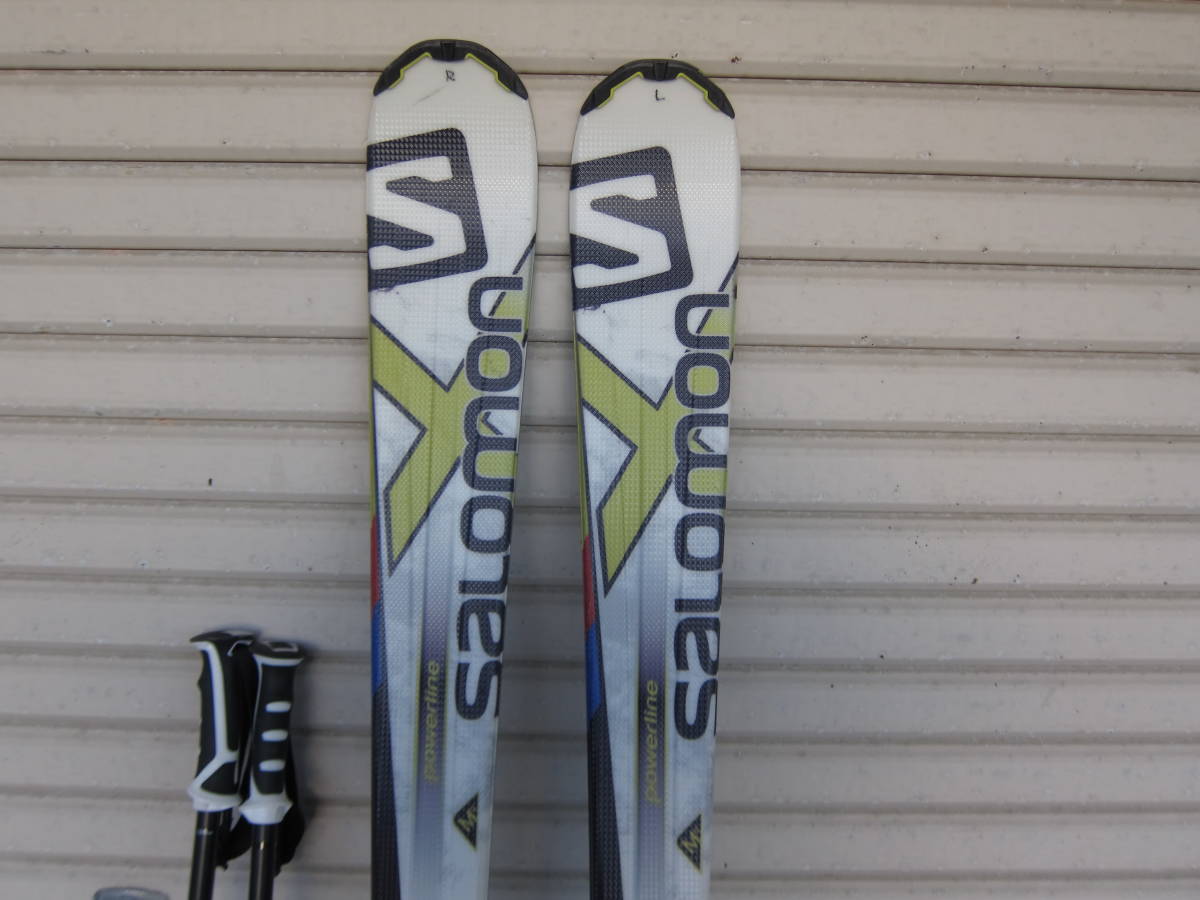 サロモン　クロスカントリー　スキー板　ストック付き サロモン クロスカントリー スキー板 ストック付き SALOMON サロモン
