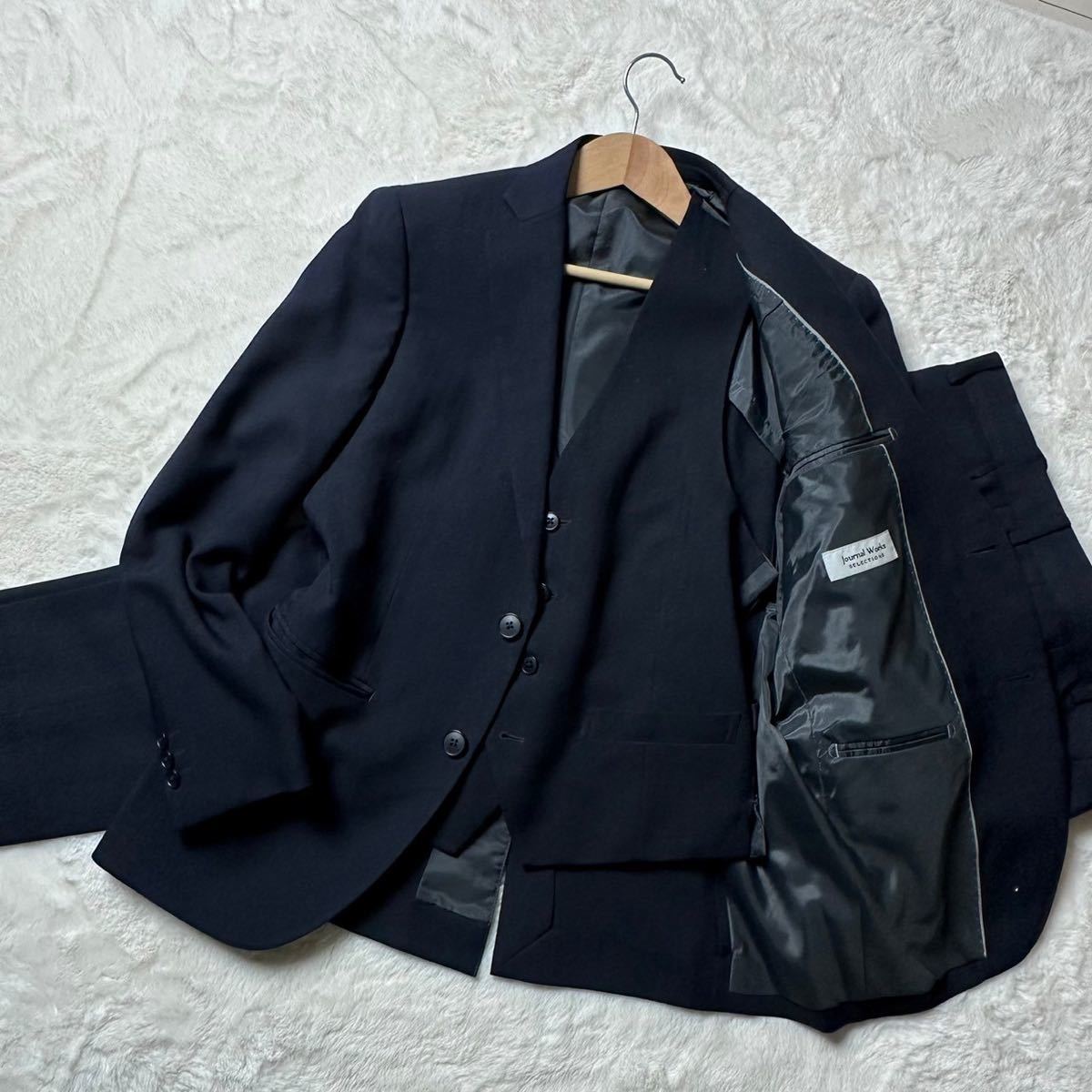 Journal Works Selections ビジネススーツ 紺Y4 スーツ JOURNAL,WORKS