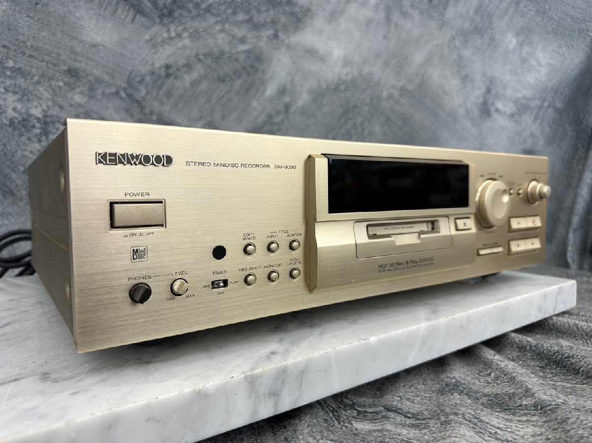 KENWOOD DM-9090 MDプレーヤー/MDデッキ/レコーダーH17661 G 7850