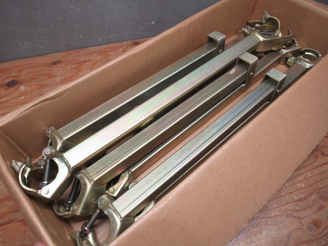 メーカー不明 兼用ブラケット 500 5本セット 工事現場 足場 管理5Y1215B-H06