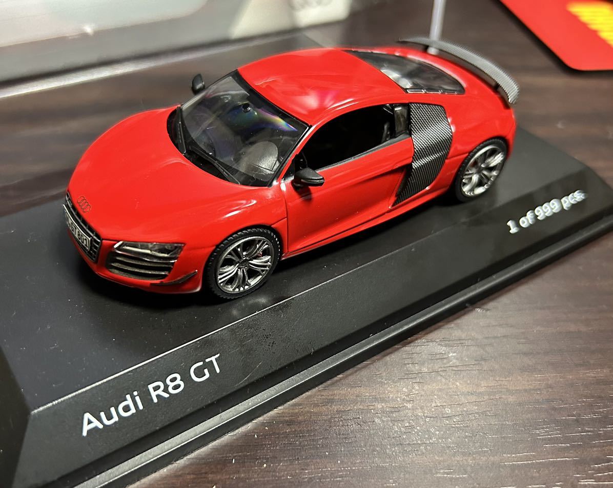 1/43 アウディ R8 GT レッド　audi 