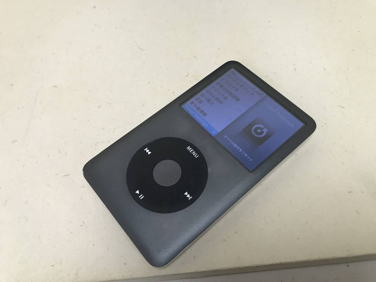 ジャンク品】APPLE A1238 iPod classic 160GB（通電不可）1001 iPod