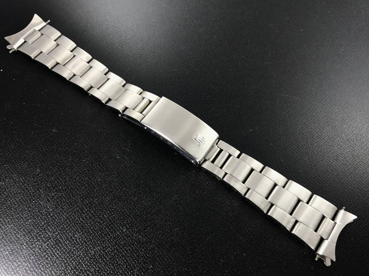 ロレックス ROLEX ハードブレス 78350 FF557 純正バネ棒付 取付幅19ミリ クラスプコードVC