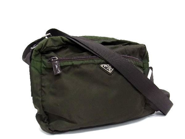 1円 PRADA プラダ テスートナイロン ショルダーバッグ クロスボディ 斜