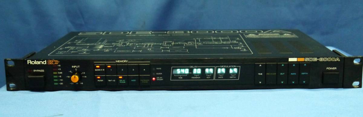 A-2 デジタルディレイ Roland SDE-3000A （中古） Roland SDE-3000 SDE
