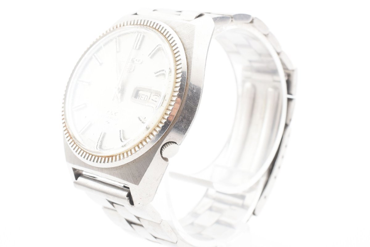 新品電池 SEIKO ロードクォーツ デイデイト ゴールド メンズ 稼働
