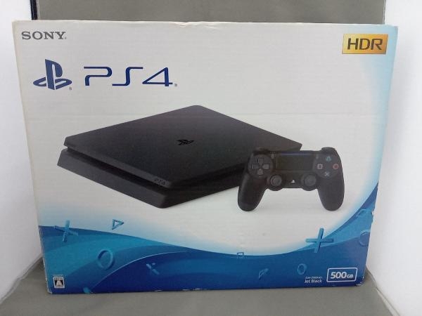動作確認済み PlayStation4 ジェット・ブラック 500GB (CUH2100AB01) PS4