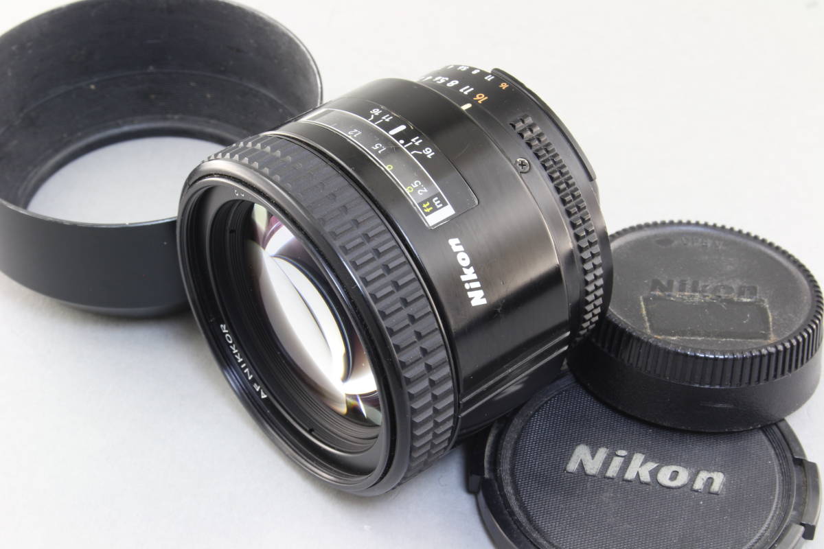Nikon AF 85mm f/1.8 ジャンク D (ジャンク) Nikon ニコン AF NIKKOR 85mm F1.8 返品不可 ニコン 家電