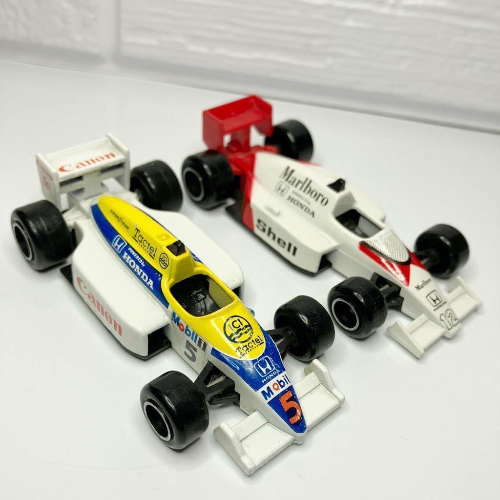 絶版トミカ F1 2台セット① 日本製 マクラーレンホンダF1/ウィリアムズ