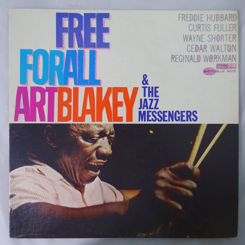 11176642;【US盤/Blue note/Liberty/VAN GELDER刻印】Art Blakey & The Jazz Messengers / Free For All
