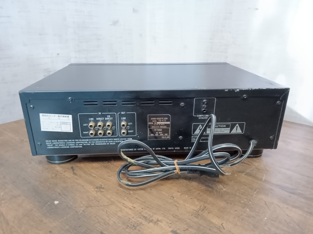 Victor TD-V711 ビクター カセットデッキ 3HEAD ステレオカセット