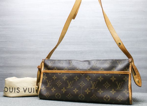 ルイヴィトン M40008 モノグラム ポパンクール・ロン ショルダーバッグ LOUIS VUITTON