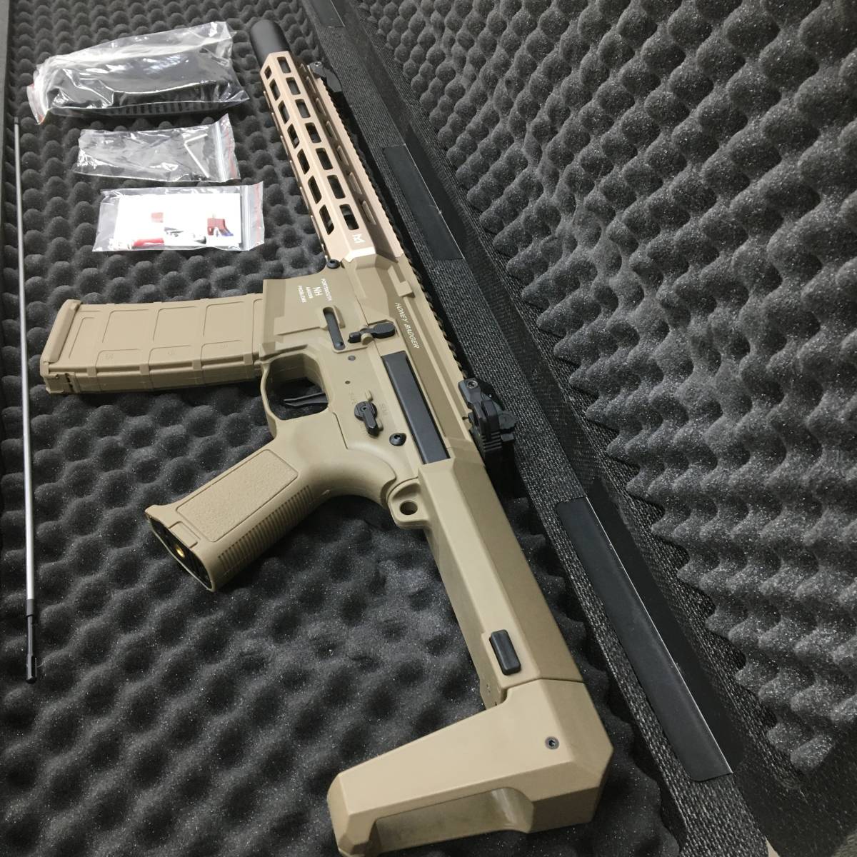 DOUBLE EAGLE ダブルイーグル AIR SOFT AGE M904D (the All New FALCON Electronic Gearbox)対象年齢18歳以上 ユーズド