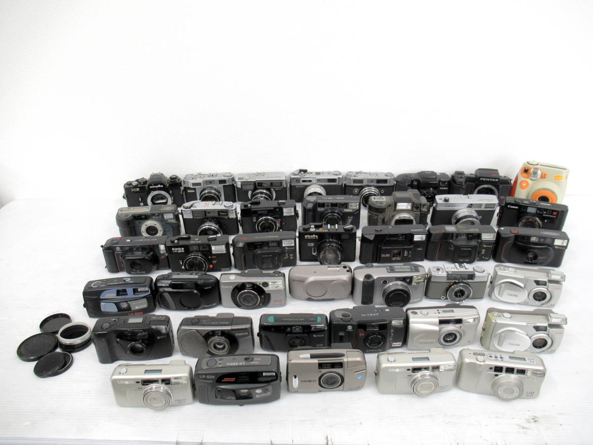 中古保管品【カメラ☆色々まとめて9点】 ジャンクカメラ亥①401⁄⁄色々