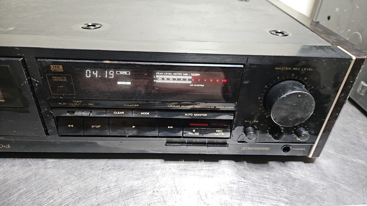 TEAC V-680 カセットデッキ テープ再生OK TEAC カセットデッキ V-680