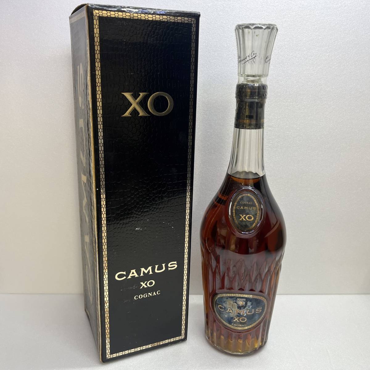 DHS1635ST】未開栓 CAMUS XO COGNAC カミュ コニャック ロングネック