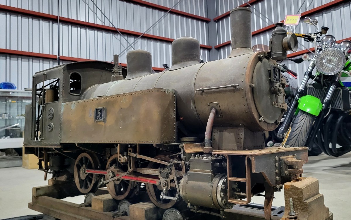 この世に1台だけ！入手困難！ 真鍮製 蒸気機関車 鉄道模型 圧力1.0