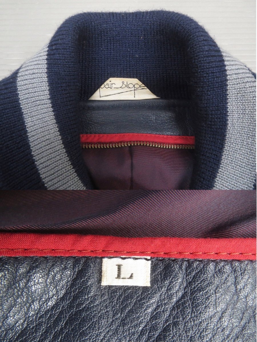 pair slope ペアスロープ Racing leather jacket PAIR SLOPE
