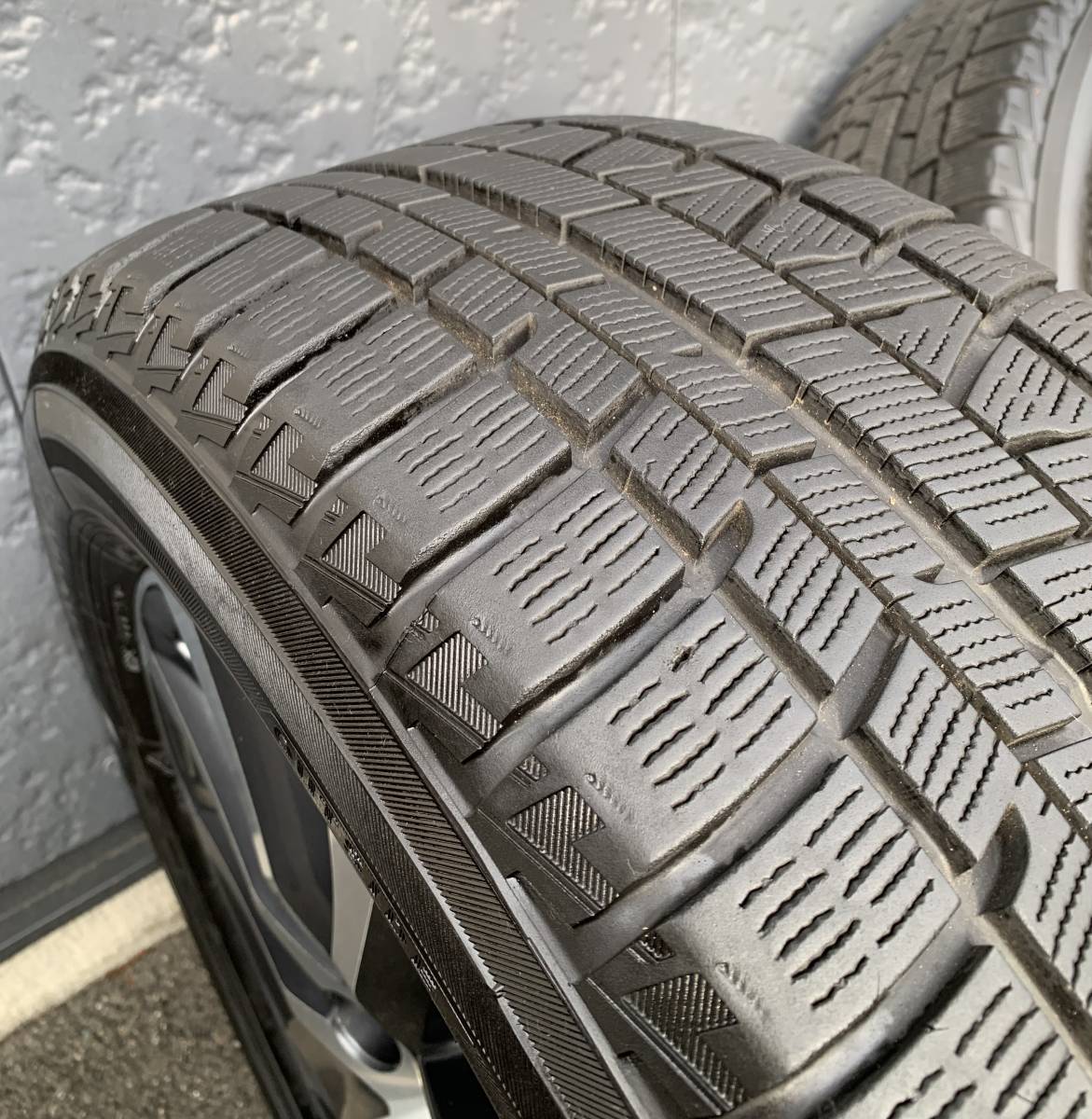 スタッドレスタイヤセット アルファード純正17インチ 225/60R17 ※中古品_6