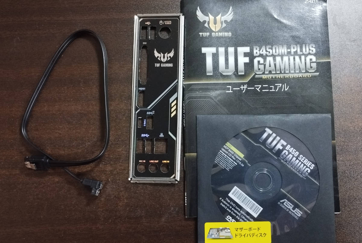 【送料込】TUF B450M-PLUS GAMING　外箱無し　ジャンク_3