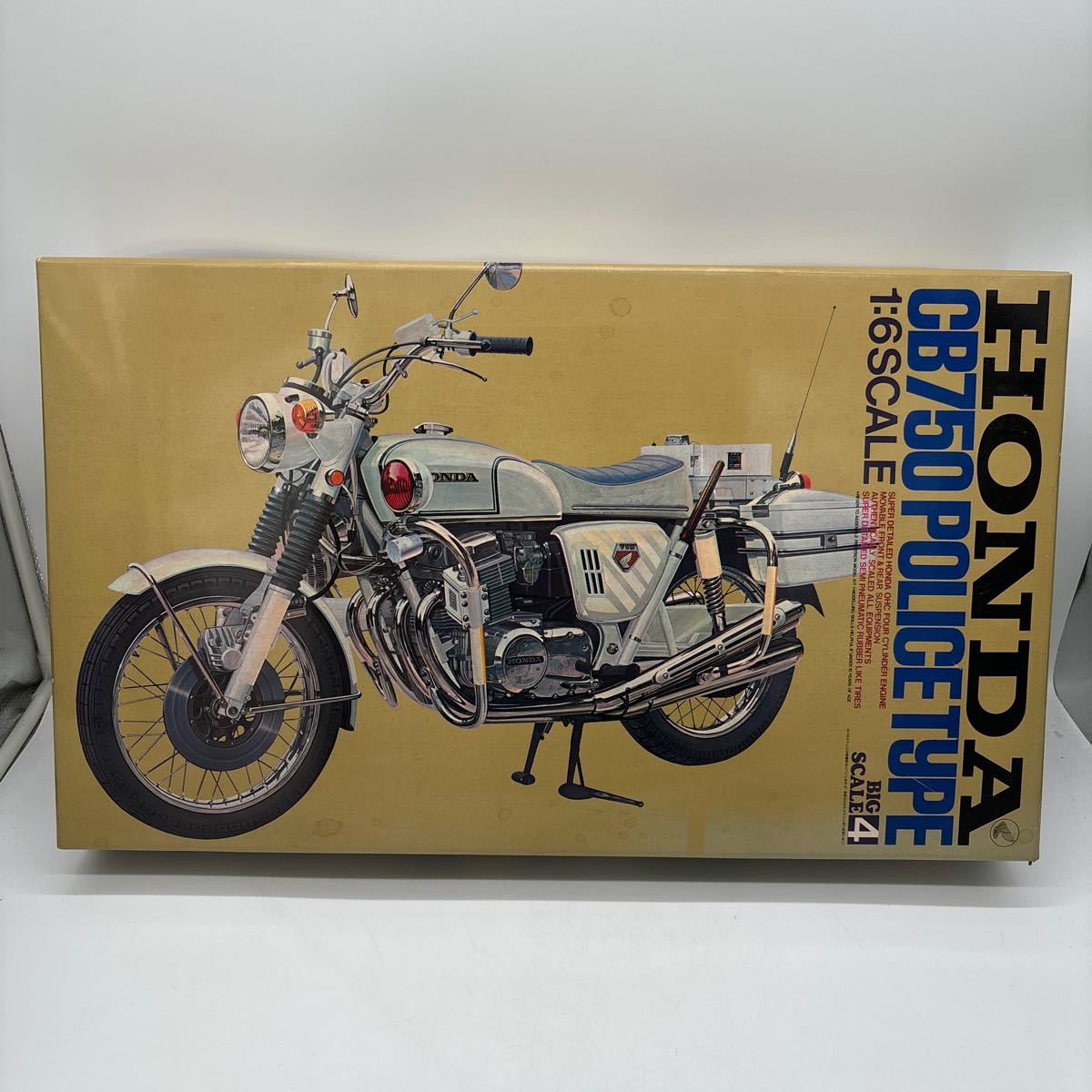 9. 未組立 ビックスケール 1/6 タミヤ ホンダ ドリーム CB750 ポリス 