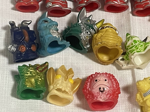 ジャンク★ウルトラマン・ウルトラ怪獣　指人形など　セット★当時物たぶん80年後半から90年代前半物_4