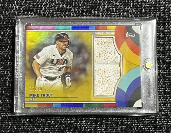 50枚限定】 Mike Trout 2023 Topps World Baseball Classic WBC Base 