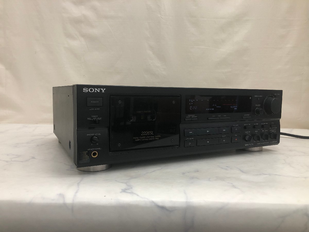 SONY tc-k222esl カセットデッキ ジャンク ぬくい