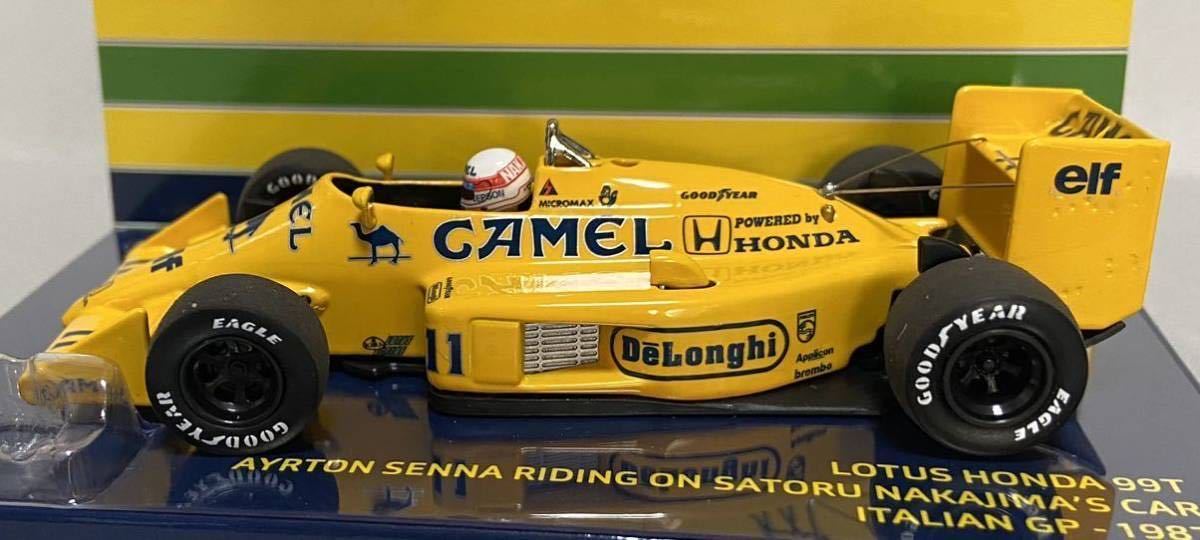 ミニチャンプス セナコレクション1/43 ロータス99T ホンダ No.11 中嶋