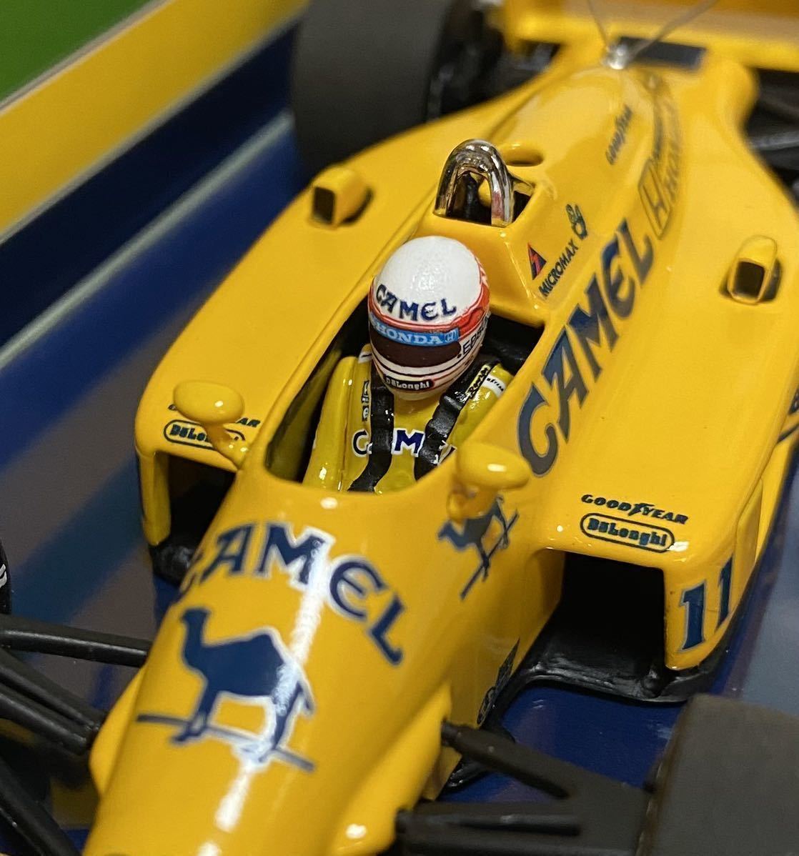 ミニチャンプス セナコレクション1/43 ロータス99T ホンダ No.11 中嶋