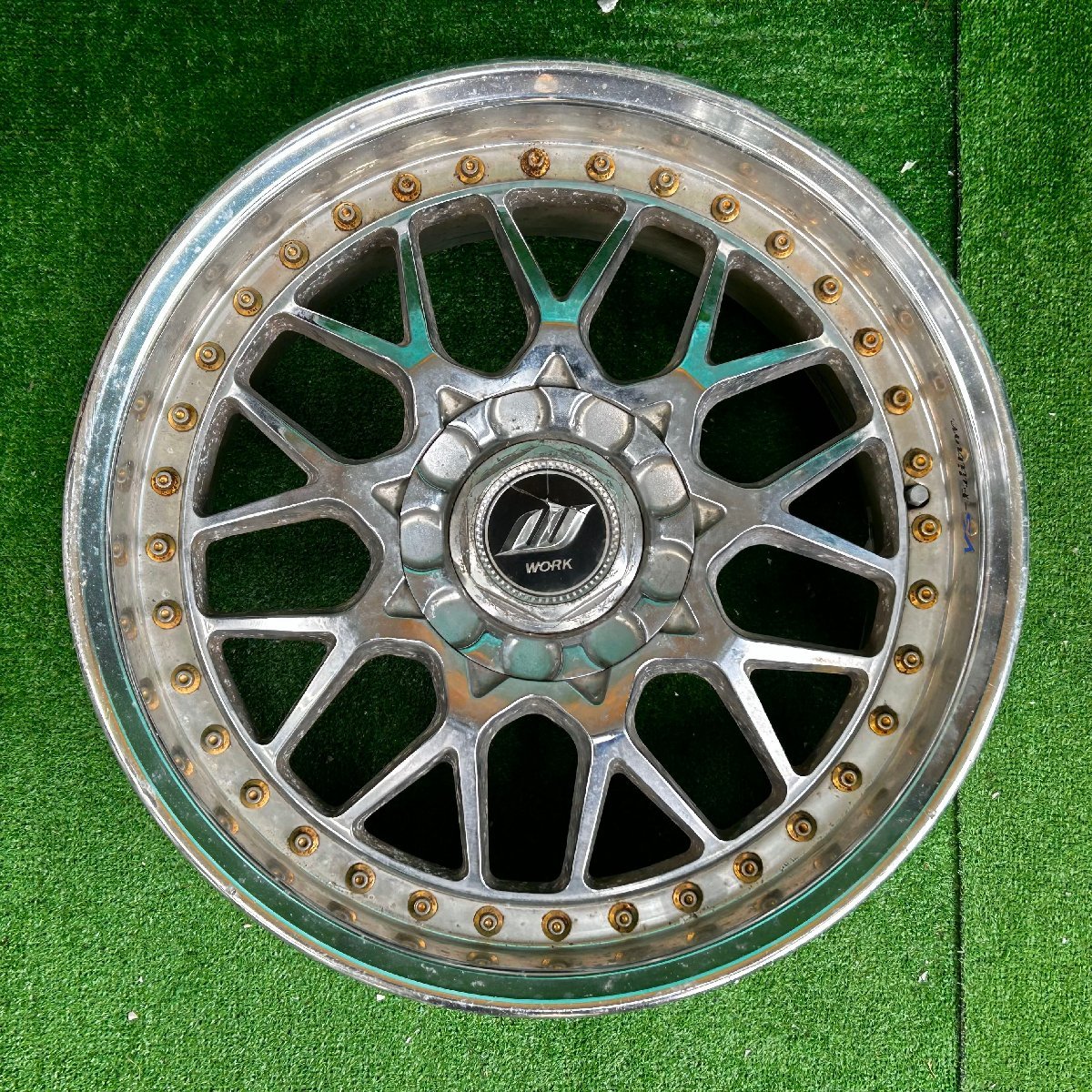 17×9j 5h マルチ ＋47 114.3 WORK VS-EDITION ワーク 深リム アルミ