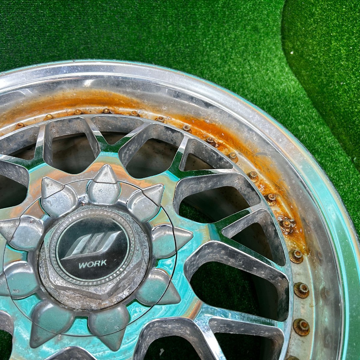 17×9j 5h マルチ ＋47 114.3 WORK VS-EDITION ワーク 深リム アルミ