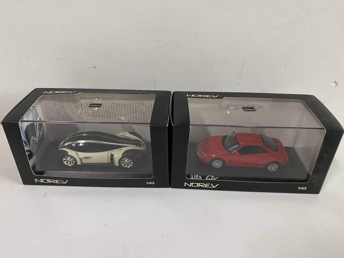 NOREV 1/43 – Alfa Romeo GTV V6 2003 – Rouge – Miniature Collection – 790051