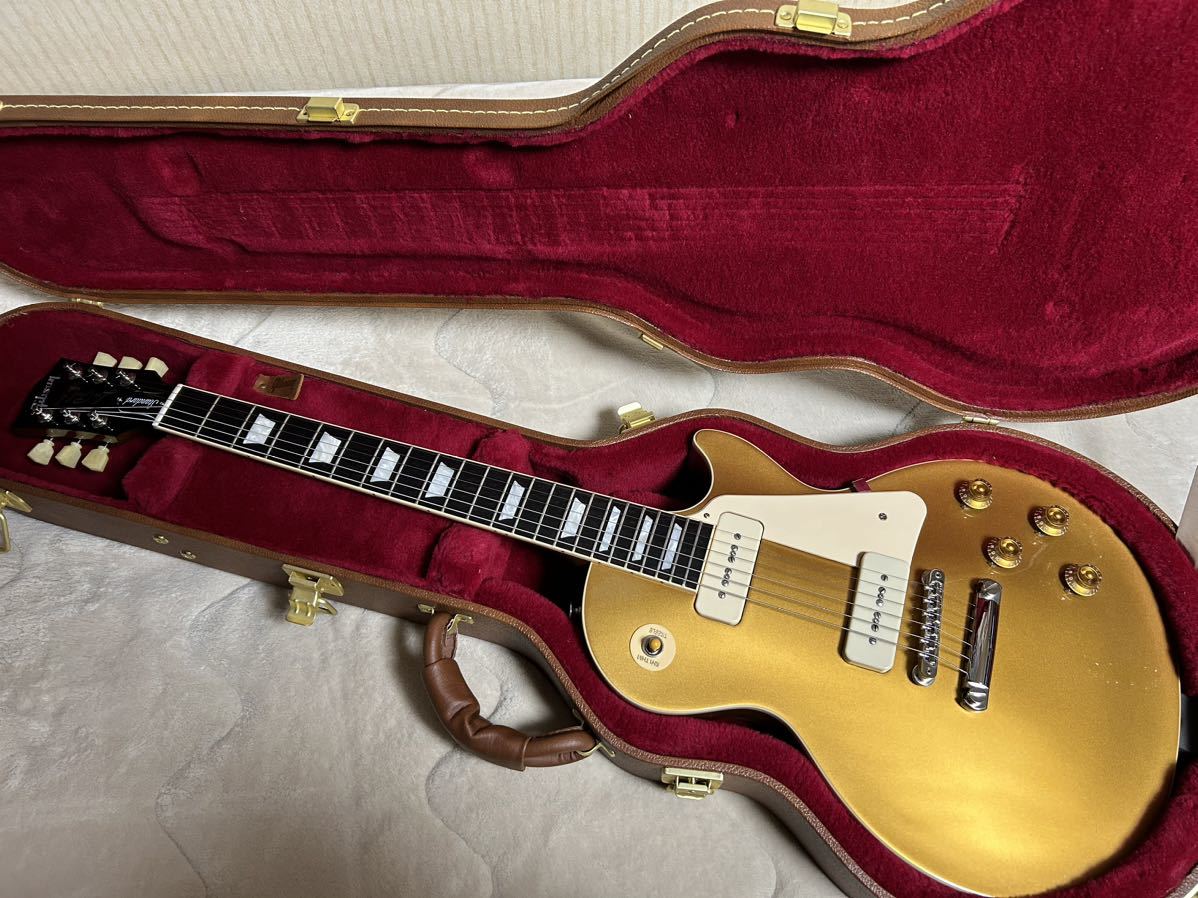 美品 Gibson USA Les Paul Standard '50s P-90 Gold Top 2022年製